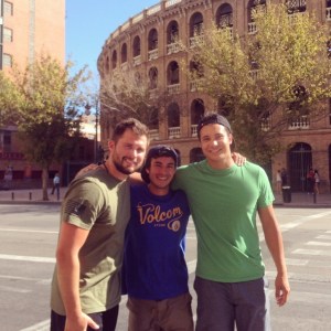 Outside the Plaza de Toros